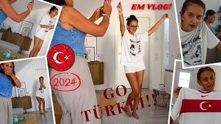 EURO 2024 VLOG ️ WIR FEİERN DİE TÜRKEİ  KAMPF UM DEN TÜRKEİ TRİKOT