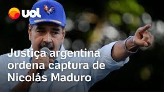 Venezuela x Argentina: Justiça argentina ordena prisão de Maduro por violações de direitos humanos