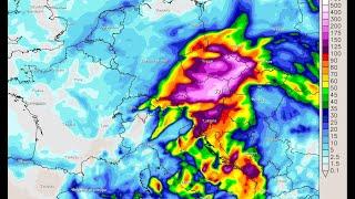 Wetter wird gefährlich! Hier drohen 2 Monatsmengen Regen in 24 Stunden