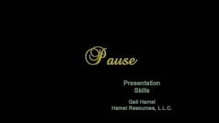 Hamel Resources, LLC: The 8 "P's of a Powerful Presentation