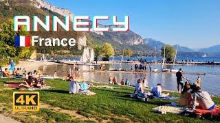 Annecy - France | one of the most beautiful cities in Europe️|NEW| walking tour2023 [4K-60fps]