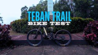 Santacruz Nomad6 Bike Test - Full run at Teban Trail 