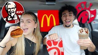 Letting The Person In Front Of Us Decide What We Eat For 24 Hours!