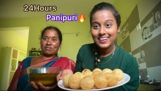 Eating only PANIPURI for 24Hours!!️ | panipuri challenge | Bunny’s world |