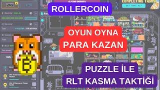 Rollercoin Puzzle İle RLT Kazanma Taktiği | Oyun Oyna Para Kazan #rollercoin