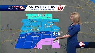 Winter storm to bring snow to KC tonight