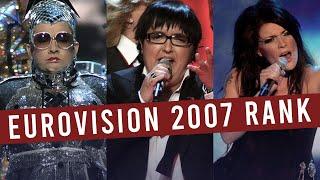 Eurovision 2007: MY TOP 42 (with comments!) || RANK ESC!