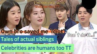 Knowing Bros Celeb Siblings Tales Compilation