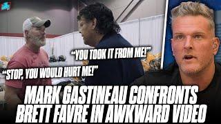 Mark Gastineau Confronts Brett Favre Over Sack Record Controversy In Awkward Clip... | Pat McAfee