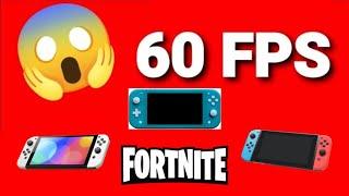 ️STILL WORKS IN CHAPTER 6️ HOW TO GET 60 FPS ON NINTENDO  SWITCH FORTNITE