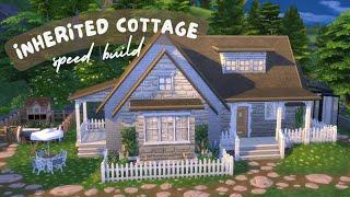 INHERITED COTTAGE  // Sims 4 Speed Build