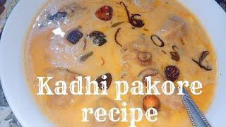 Kadhi pakora recipe by Manpasand kitchen |easy kadhi pakora recipe in urdu hindi (pakora karhi)