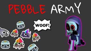 The ULTIMATE Pebble Army... | Dandy's World | 8 Pebbles run (Floors 1-14)