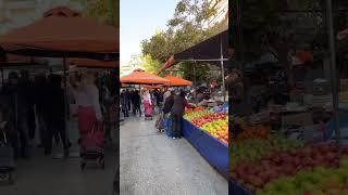 Street Market in Athens, Greece 