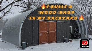 I had no idea how to do this!  {Building a Quonset Hut Wood Shop}