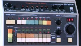 Roland CR8000 Drum Machine Demo