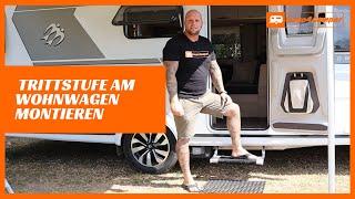 Thule Omnistep Trittstufe am Wohnwagen nachrüsten - Montage ohne Garantieverlust | [DIY Tipp]