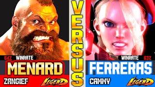 SF6 [FT10] Zangief (MenaRD Vs Ferreras) Cammy ▰ High Level