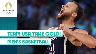 TEAM USA WIN GOLD | Men's Basketball Gold Final | #Paris2024 Highlights