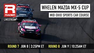 Mazda MX-5 Cup 2024 | Round 8 - Mid-Ohio Sports Car Course | Livestream