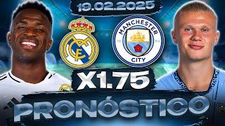  PRONÓSTICOS DE FÚTBOL: 19.02.2025: PREDICCIÓN REAL MADRID vs MANCHESTER CITY