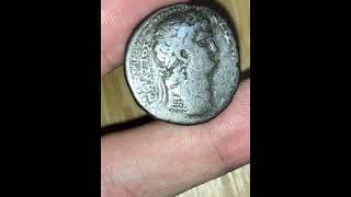 Roman Emperor Nero Tetradrachm Ancient Silver Coin 