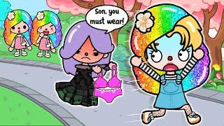 Mom Forced Me To Be A Girl | Toca Life Story | Toca Boca