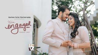 BEST ENGAGEMENT HIGHLIGHTS | PREKSHA & MEET | 2021 | SARAZA | GAUTAM PATEL PHOTOGRAPHY