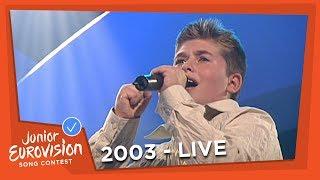 Sergio - Desde El Cielo - Spain - 2003 Junior Eurovision Song Contest