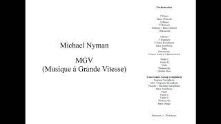 Michael Nyman -  MGV (1993) - 2020 Live Recording