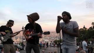 Paris Street Music : Javier Manik jamming with Africans (HD)