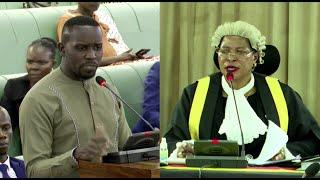 Joel Senyonyi Vs Speaker Among on UK Sanctions in parliament. Am not moved