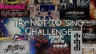 [Tamil] Try Not to Sing Along Challenge | Tamil Songs