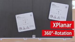 XPlanar: 360°-Rotation an jeder Position