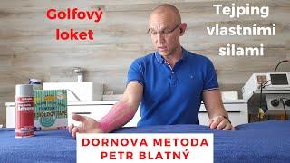 Golfový Loket - vyřešení bolesti pomocí tejpování a uvolnění spoušťových bodů