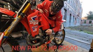 72HP 89 CR500R KPR 514 KIT IS NASTY FAST!