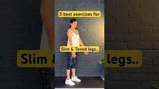 Best exercises for slim & toned legs  #shortsviralvideo #trending #homeworkout #legworkout