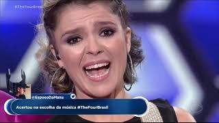 Cantora Olegariense, Marina Araújo está entre os finalistas do momento no The Four Brasil