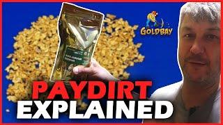 From the horses mouth (Dave) - explains less than spot vs chunky paydirt