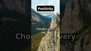 Choose Positivity Daily!     #facts #personaldiscovery #humanbehavior