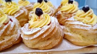 ZEPPOLE DI SAN GIUSEPPE al forno e fritte