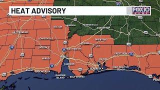 Heat advisory for this afternoon