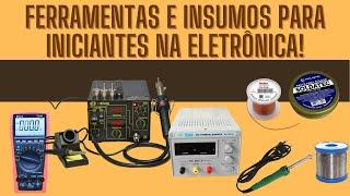 Ferramentas Para Trabalhar Com Conserto De Placas Eletrônicas. (eletrônica básica)