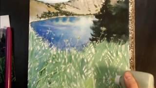 How To Paint A Landscape In Watercolour | Drawing Made Easy