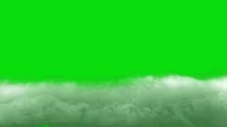 Mysterious fog green screen offect offich