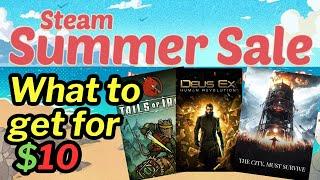 You Only Have $10 to spend on the STEAM Summer Sale 2024