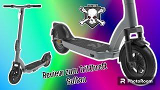 Trittbrett Sultan Review / Test / 500W /15Ah / Einsteiger E-Scooter mit Straßenzulassung