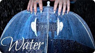 ASMR Umbrella ️ Water Spritzing all Around & On You, Brushing, Tapping & Rain Sounds (No Talking)