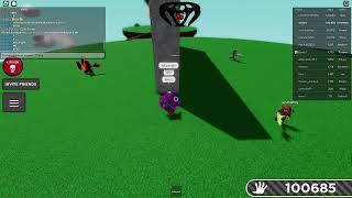 Roblox Slap Battles: 6-113 killstreak (with phase 4 reaper)