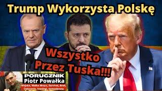 Trump Ma Plan Na Zakończenie Wojny - Wykorzysta Polskę. Amerykanie Wycofują Się Ze Wsparcia Ukrainy.